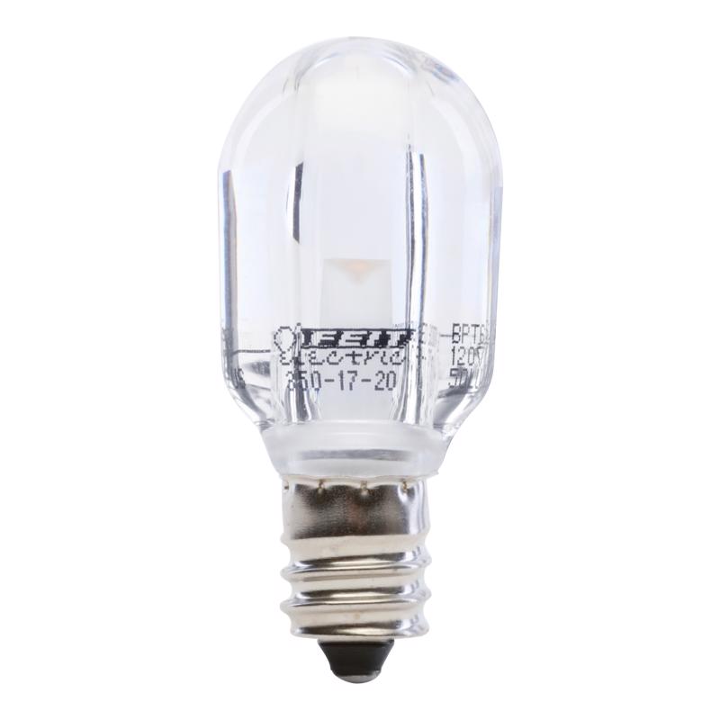 Feit LED T6 E12 (Candelabra) LED Bulb Warm White 15 Watt Equivalence 1 pk