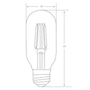 Feit LED T14 E26 (Medium) LED Bulb Amber Soft White 40 Watt Equivalence 1 pk