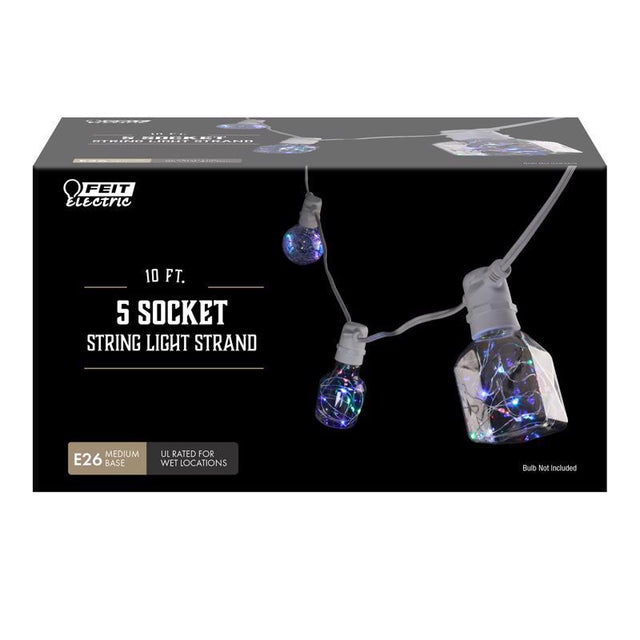 5 SOCKET STRING LIGHT10'