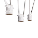 Feit String Lights LED Mix N Match Socket String Light Strand Clear 10 ft. 5 lights