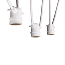 Feit String Lights LED Mix N Match Socket String Light Strand Clear 10 ft. 5 lights