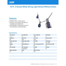Feit String Lights LED Mix N Match Socket String Light Strand Clear 10 ft. 5 lights