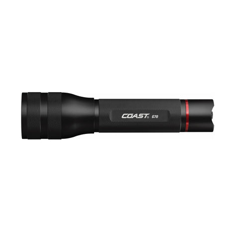 Coast G70 850 lm Black LED Flashlight AA Battery