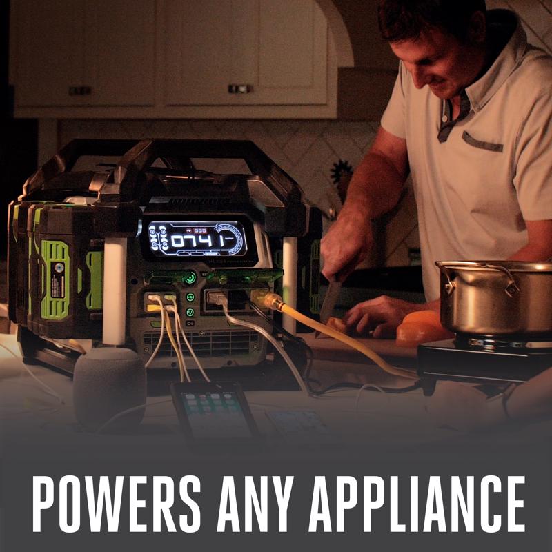 EGO Power+ Nexus Power Station 120 V 3000 W 3 outlets Power Inverter