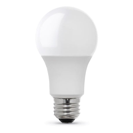 Feit LED A19 E26 (Medium) LED Bulb Soft White 60 Watt Equivalence 4 pk