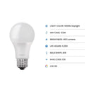 Feit LED A19 E26 (Medium) LED Bulb Daylight 40 Watt Equivalence 4 pk