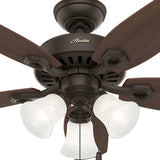 Hunter Builder 42 in. New Bronze LED Indoor Ceiling Fan