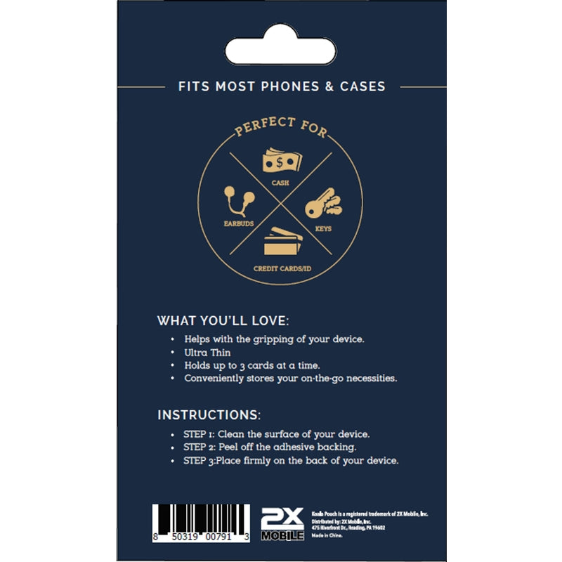2X Mobile KoalaPouch Assorted Cell Phone Wallet For All Mobile Devices