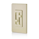 Leviton Decora SureSlide Ivory Fan/LED Dimmer Slide Switch 1 pk