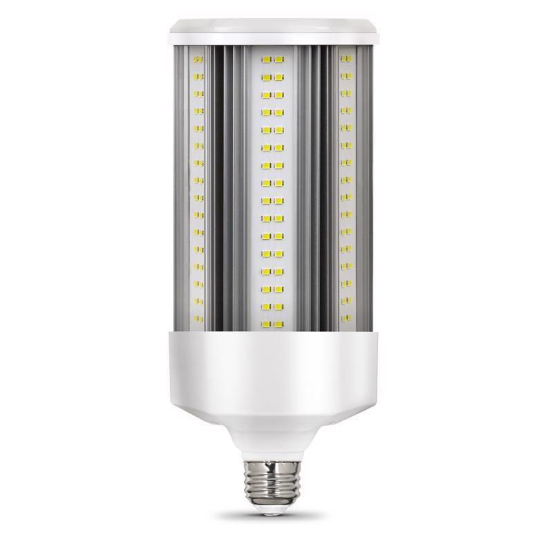 Feit LED Corn Cob E26 (Medium) LED Bulb Daylight 500 Watt Equivalence 1 pk