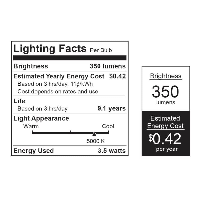 Feit LED T4 G9 LED Bulb Daylight 35 Watt Equivalence 1 pk