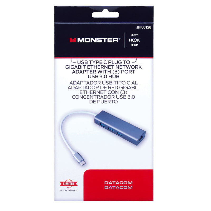 Monster Just Hook It Up USB Type C Plug 1 pk