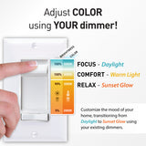 Globe Electric Ultra Slim Energy Star White 4 in. W Plastic LED Canless Recessed Downlight 9 W