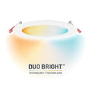 Globe Electric Ultra Slim Energy Star White 6 in. W Plastic LED Canless Recessed Downlight 12 W