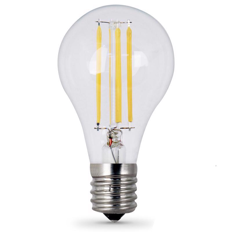 Feit LED A15 E17 (Intermediate) Filament LED Bulb Daylight 75 Watt Equivalence 2 pk