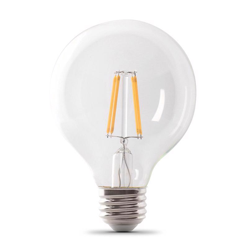 Feit LED G25 E26 (Medium) Filament LED Bulb Daylight 100 Watt Equivalence 1 pk