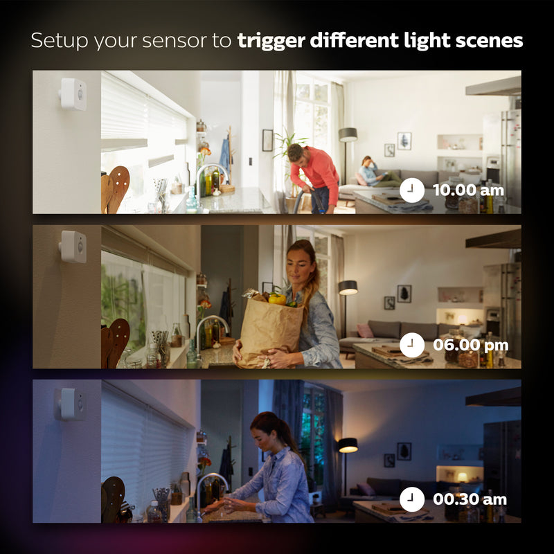 Philips Hue 2.2 in. L White Plug-In LED Motion Sensor 0 lm