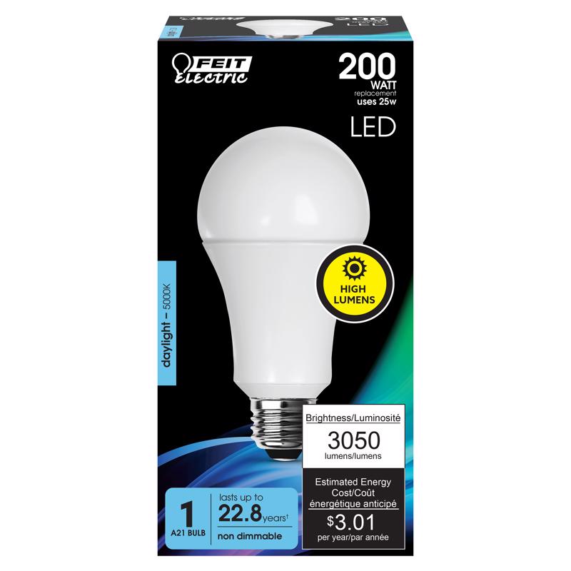 LED A21 E26 200W DL