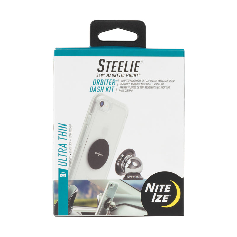 Nite Ize Steelie Black Ultra Strong Dash Kit For All Mobile Devices