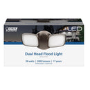 FLOODLIGHT ALUM BRZ 28W