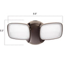 Feit LED Switch Hardwired LED Bronze Security Floodlight