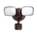Feit LED Motion-Sensing Hardwired LED Bronze Security Floodlight
