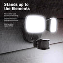 Feit LED Motion-Sensing Hardwired LED Bronze Security Floodlight