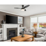 Westinghouse Alloy 42 in. Gun Metal Black LED Indoor Ceiling Fan