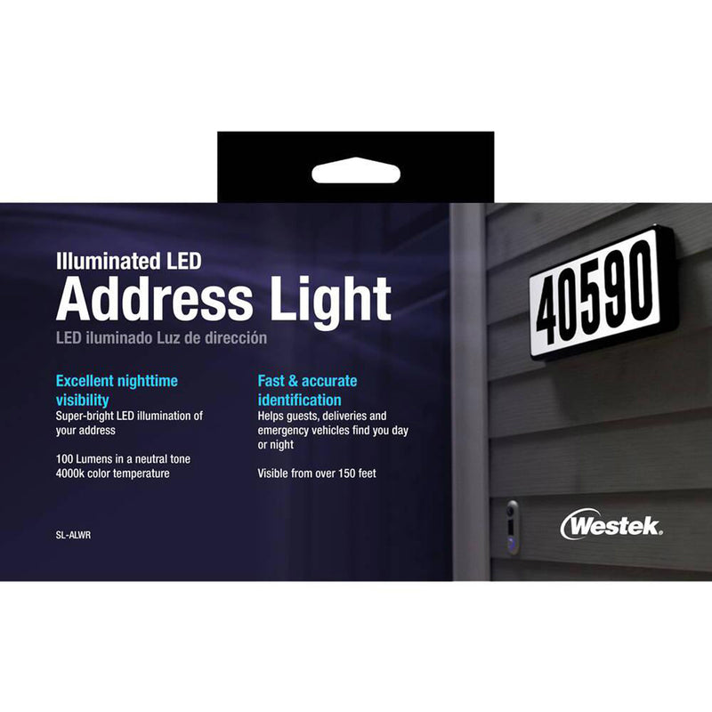 Westek Dusk to Dawn Hardwired LED White Address Light
