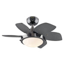 Westinghouse Quince 24 in. Gun Metal Black LED Indoor Ceiling Fan