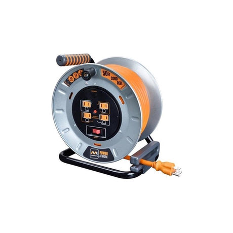 CORD REEL PVC MULTI 50'L