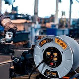Masterplug 50 ft. L Metal Cord Reel