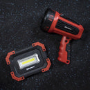 Dorcy 1300 lm Black/Red LED Spotlight + Power Bank 4400 mAh Lithium Ion Battery