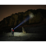 Dorcy 1300 lm Black/Red LED Spotlight + Power Bank 4400 mAh Lithium Ion Battery