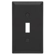 WALLPLATE CNTURY 1T BLK