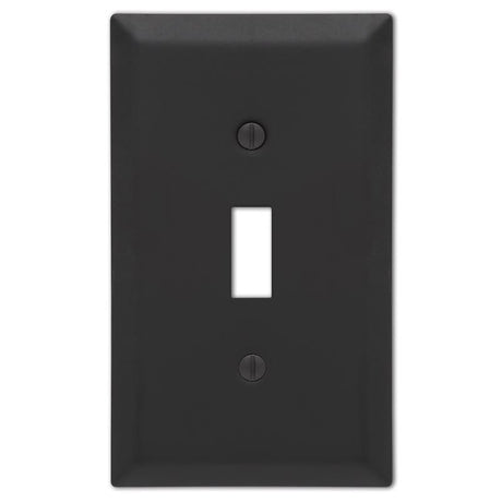 WALLPLATE CNTURY 1T BLK