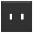 WALLPLATE CNTURY 2T BLK
