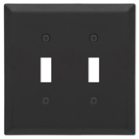 WALLPLATE CNTURY 2T BLK