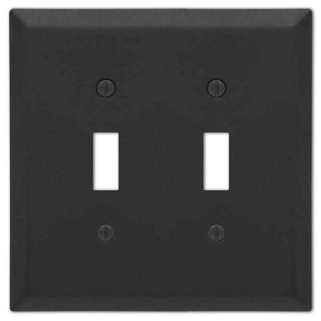 WALLPLATE CNTURY 2T BLK
