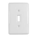 WALLPLATE METRO 1T WHT