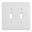WALLPLATE METRO 2T WHT