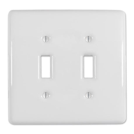 WALLPLATE METRO 2T WHT