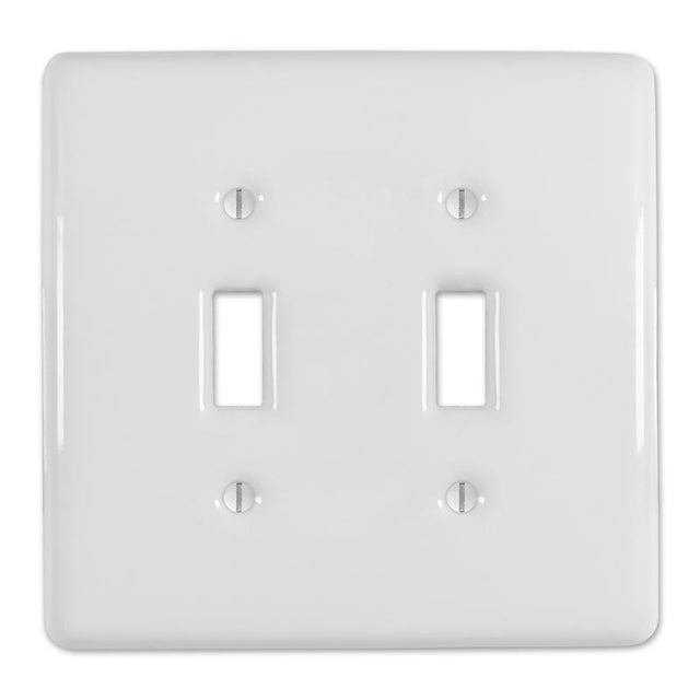 WALLPLATE METRO 2T WHT