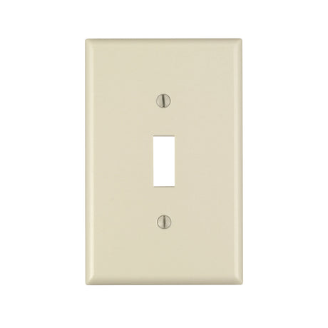 WALL PLATE TOGGLE 1G ALM