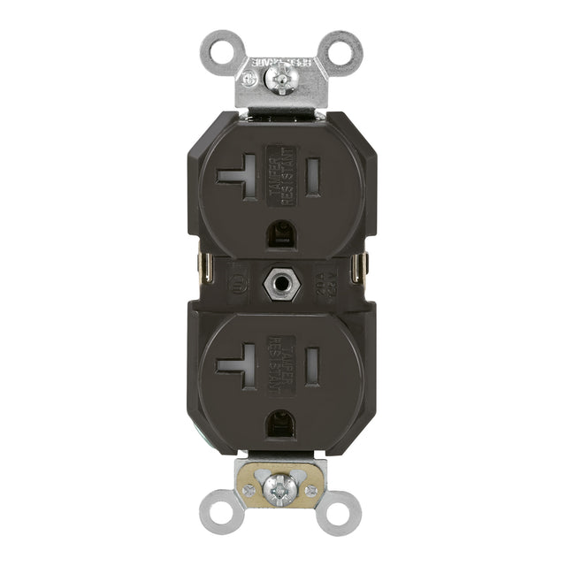 OUTLET BROWN 5-20R 125V