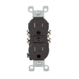 OUTLET BROWN 5-15R 125V