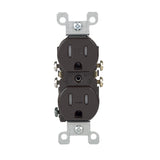 OUTLET BROWN 5-15R 125V