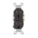 OUTLET BROWN 5-15R 125V