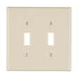 WALL PLATE ALMOND 2GANG