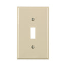 WALL PLATE ALMOND 1GANG
